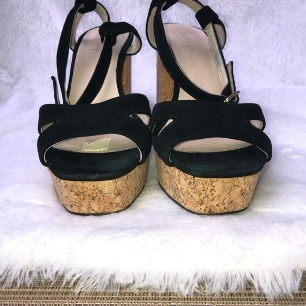 Shelly’s Block Wedge Heels - image 4